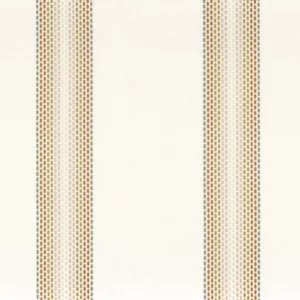 neutral striped embroideried fabric from Camengo