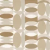 neutral retro embroideried fabric from Camengo