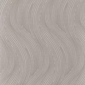 neutral striped silk-satin fabric from Camengo