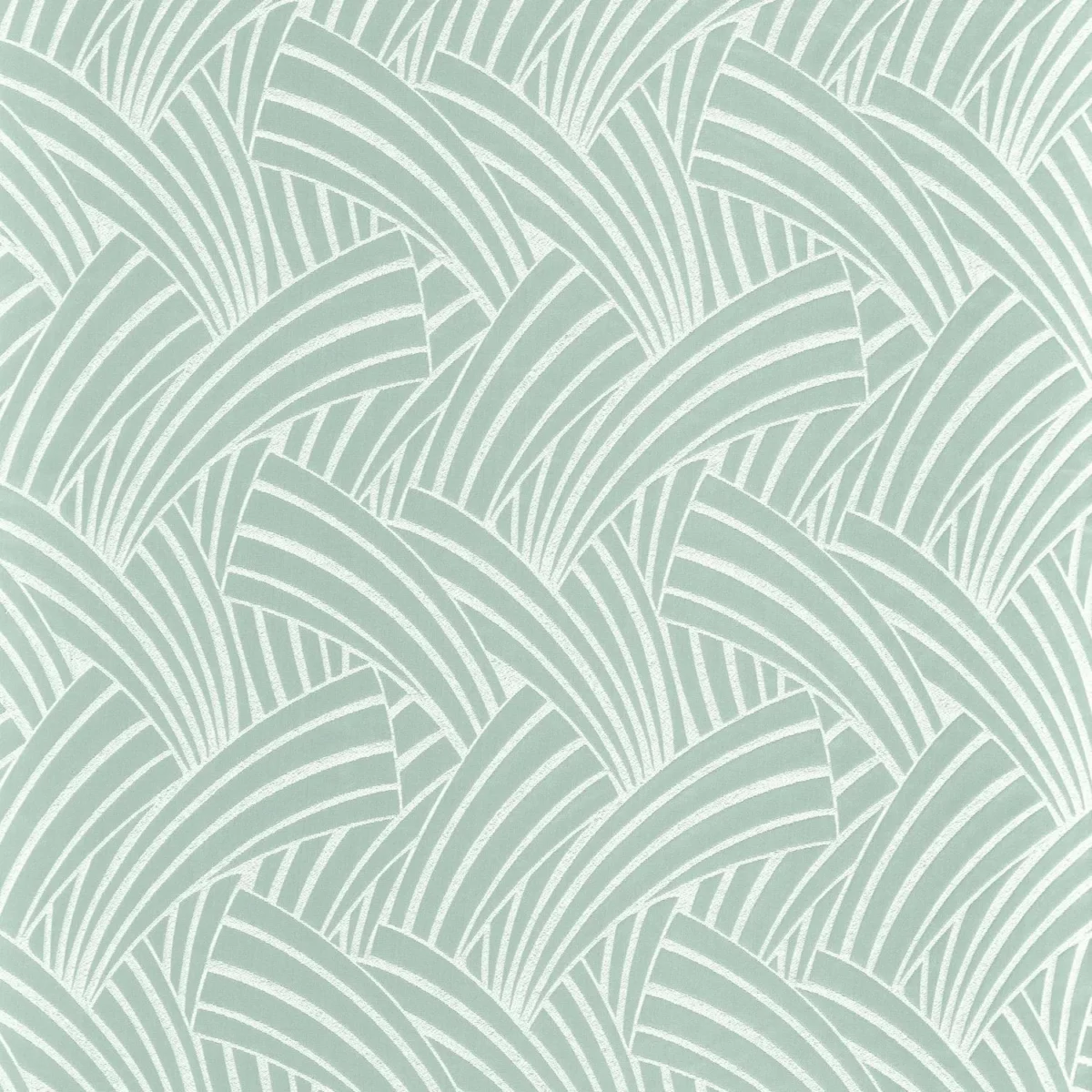 Sydney Fabric - Celadon by blue misc silk-satin fabric from Camengo
