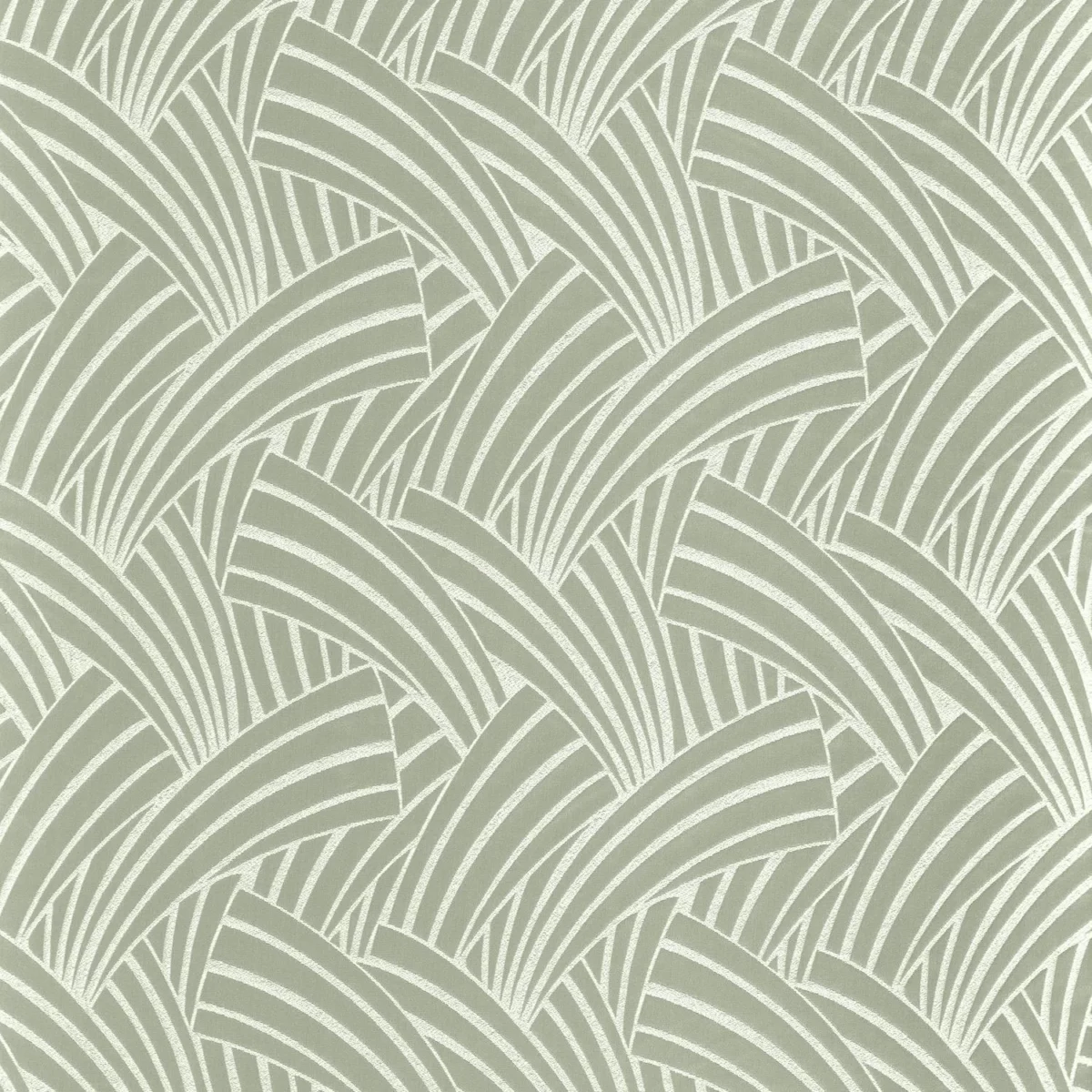 green misc silk-satin fabric from Camengo