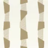 neutral striped embroideried fabric from Camengo