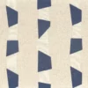 blue striped embroideried fabric from Camengo