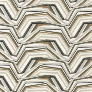 brown contemporary embroideried fabric from Camengo