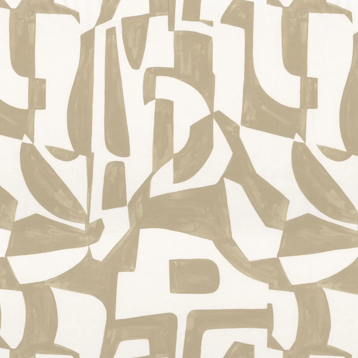 neutral contemporary linen fabric from Camengo