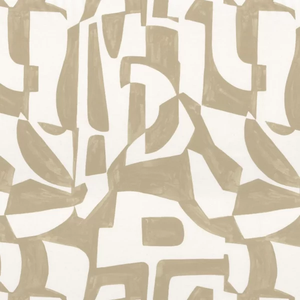 neutral contemporary linen fabric from Camengo