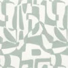blue contemporary linen fabric from Camengo