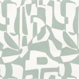 blue contemporary linen fabric from Camengo