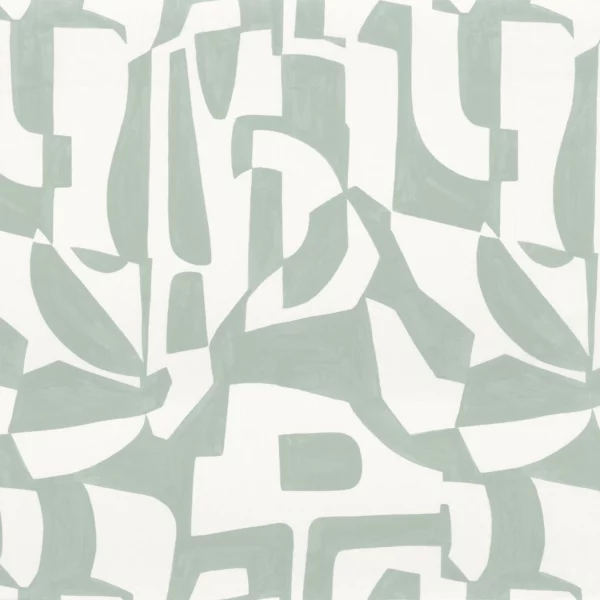 blue contemporary linen fabric from Camengo