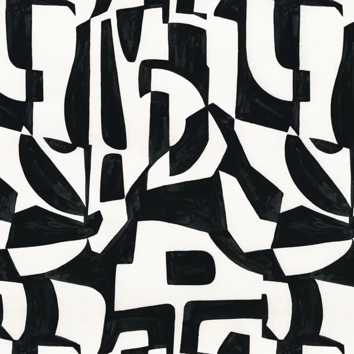 Miwok Fabric - Noir swatch