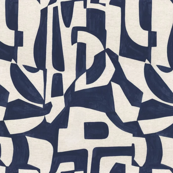 Miwok Fabric - Indigo swatch