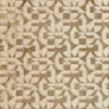 neutral geometric cotton fabric from Camengo