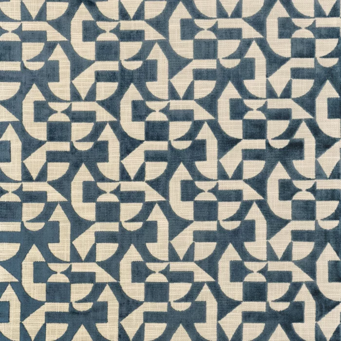 Lonato Fabric - Petrole swatch