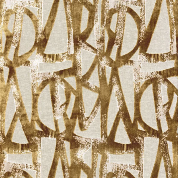 brown contemporary jacquard fabric from Camengo