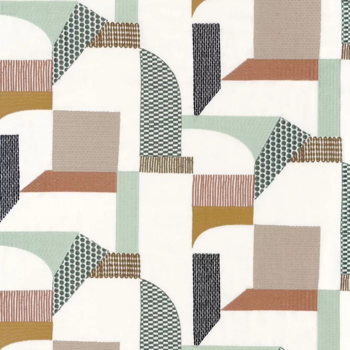 Boomerang Fabric - Givre swatch