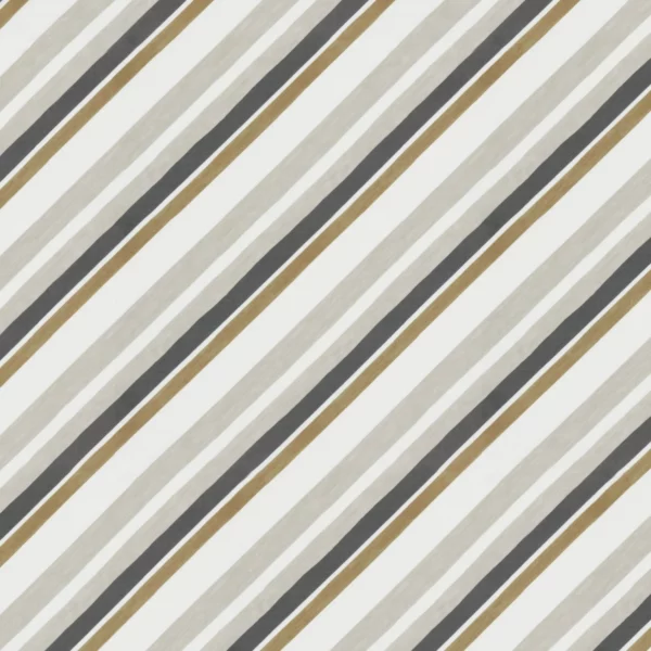 Hybride Fabric - Beige by neutral striped velvet-chenille fabric from Camengo
