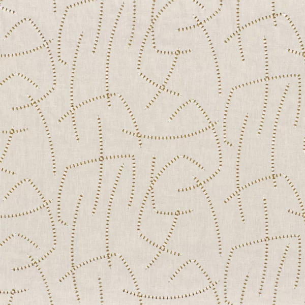 Napo Fabric - Lin by neutral misc embroideried fabric from Camengo