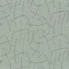 green misc embroideried fabric from Camengo