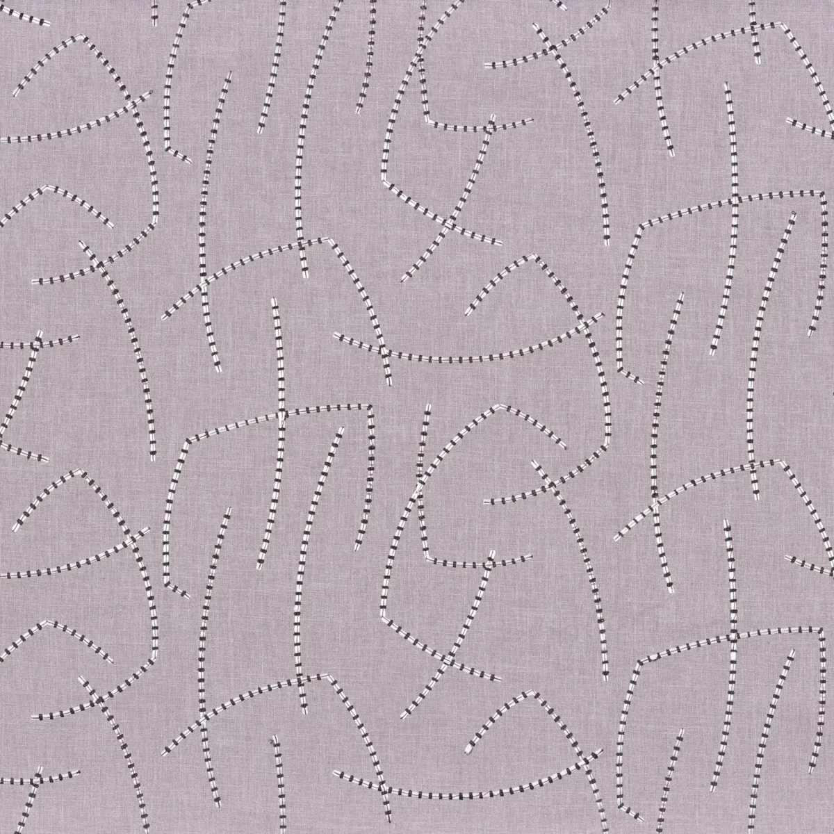 purple misc embroideried fabric from Camengo