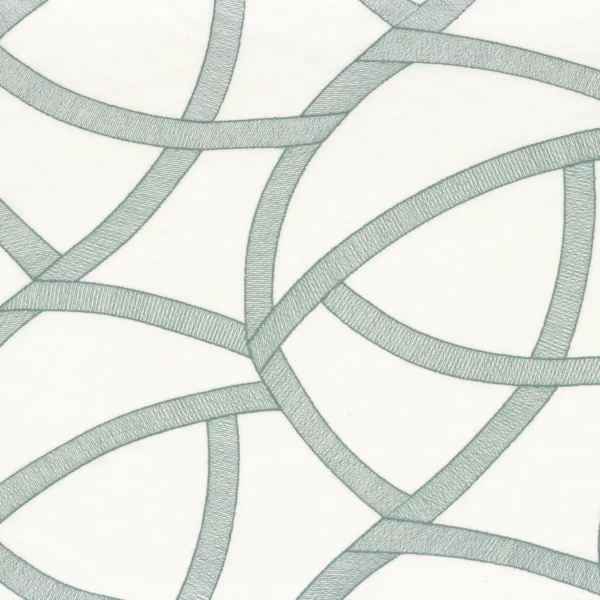 Faisceau Fabric - Givre by blue misc embroideried fabric from Camengo