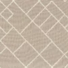 neutral geometric jacquard fabric from Camengo
