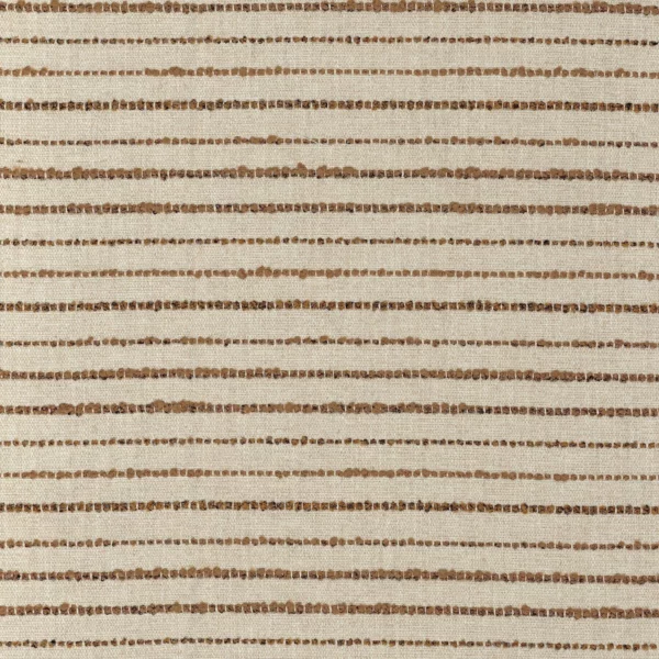 Hekla Fabric - Ocre by brown striped misc fabric from Camengo