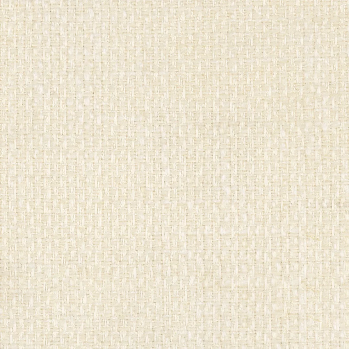 Sioux Fabric - Lait by white plain woven fabric from Camengo