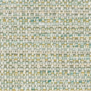 green plain woven fabric from Camengo