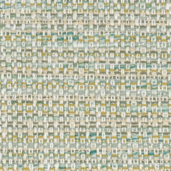 green plain woven fabric from Camengo