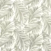 green botanical embroideried fabric from Camengo
