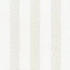 white striped embroideried fabric from Camengo