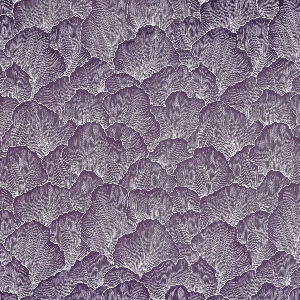 Labelle Fabric - Vigne by purple misc jacquard fabric from Camengo
