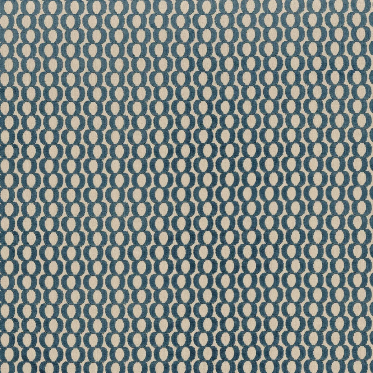 blue spotted jacquard fabric from Camengo