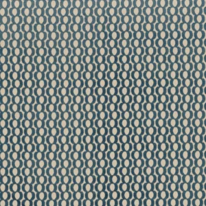 blue spotted jacquard fabric from Camengo