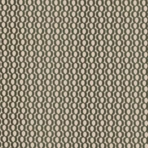 green spotted jacquard fabric from Camengo