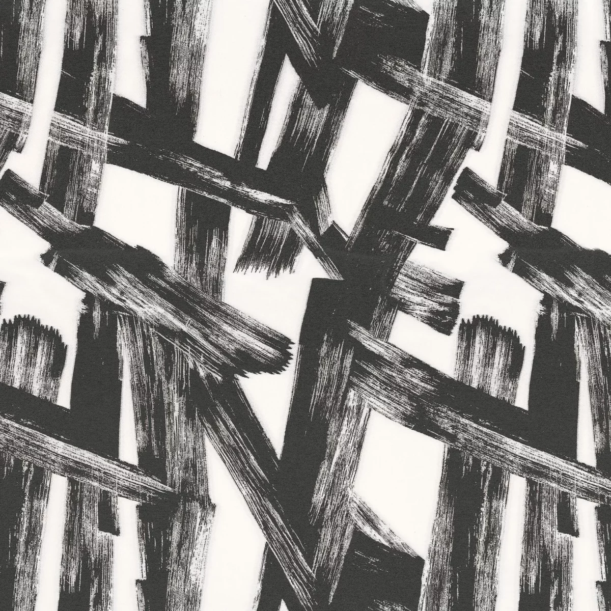 black-grey contemporary jacquard fabric from Camengo