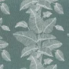blue botanical embroideried fabric from Camengo