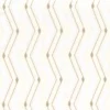 white striped embroideried fabric from Camengo