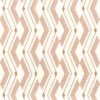 pink striped embroideried fabric from Camengo