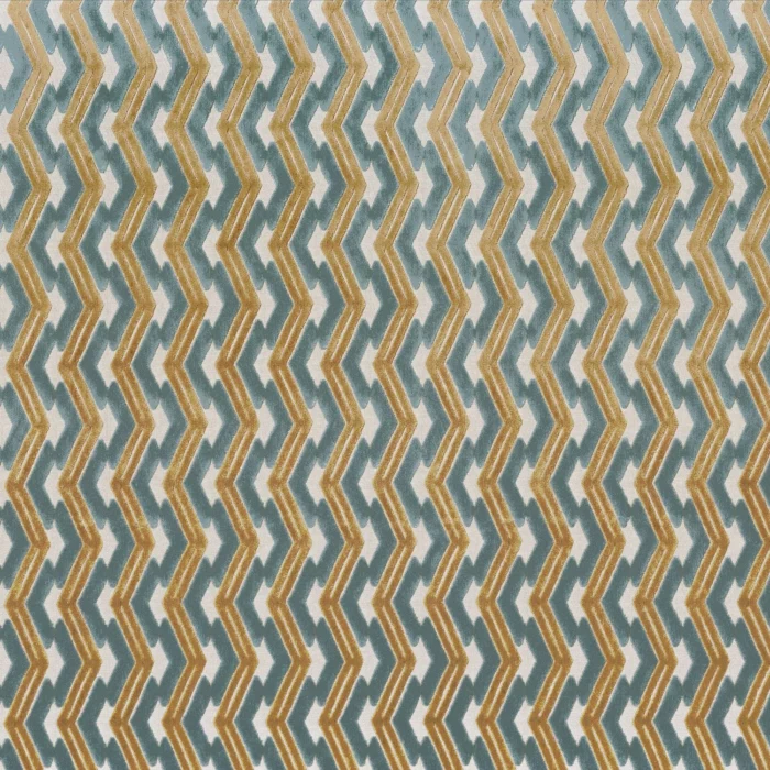 Incas Velvet Fabric - Givre swatch