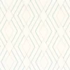 blue geometric embroideried fabric from Camengo