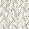 blue retro embroideried fabric from Camengo