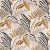 pink botanical printed fabric from Camengo