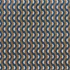 blue striped velvet-chenille fabric from Camengo