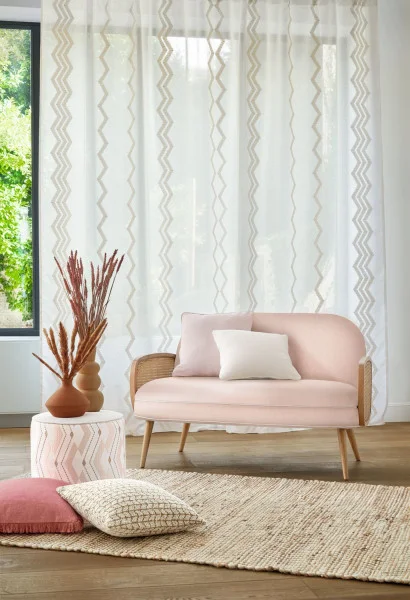 Incas Fabric - Nude by Incas Fabric - Nude from