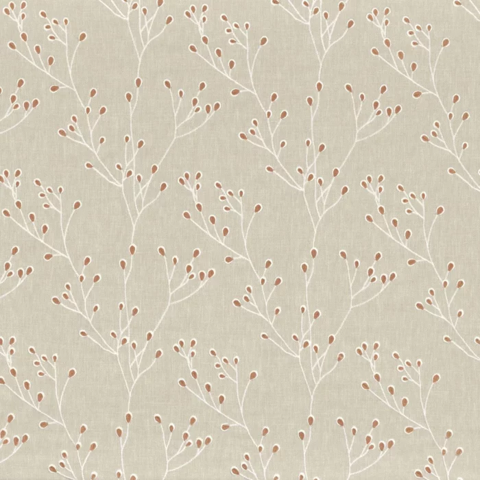 Papille Fabric - Terracotta swatch