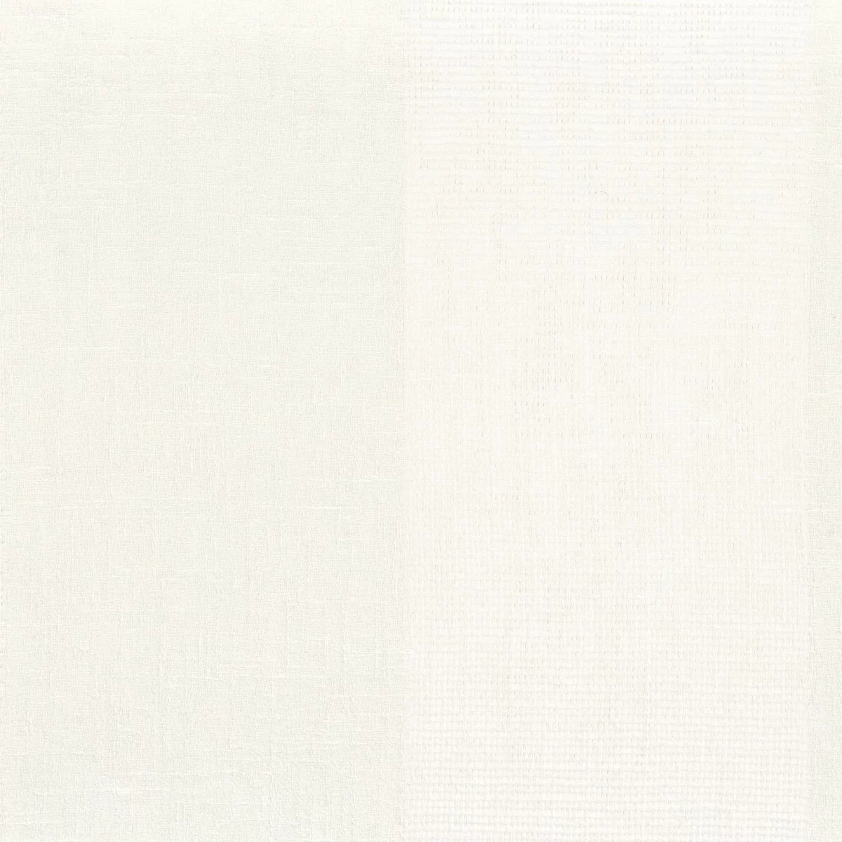 Juin Fabric - Niege by white plain woven fabric from Camengo