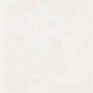 white botanical embroideried fabric from Camengo