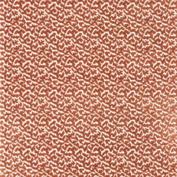 Smooth Fabric - Terracotta by red misc jacquard fabric from Camengo