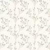 green botanical embroideried fabric from Camengo